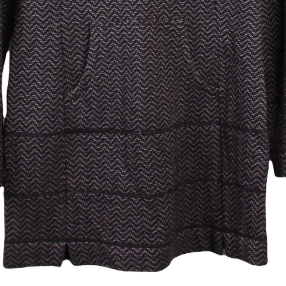 TELLURIDE Sweater Dress Wool Blend in Brown Size Medium - Picture 2 of 7